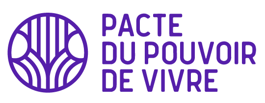 Logo Pacte du pouvoir de vivre